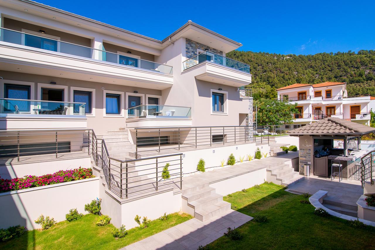 Semiramis Luxury Suites Chrysi Ammoudia Ngoại thất bức ảnh