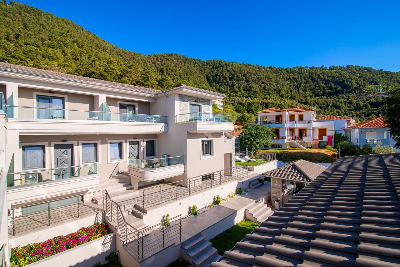 Semiramis Luxury Suites Chrysi Ammoudia Ngoại thất bức ảnh