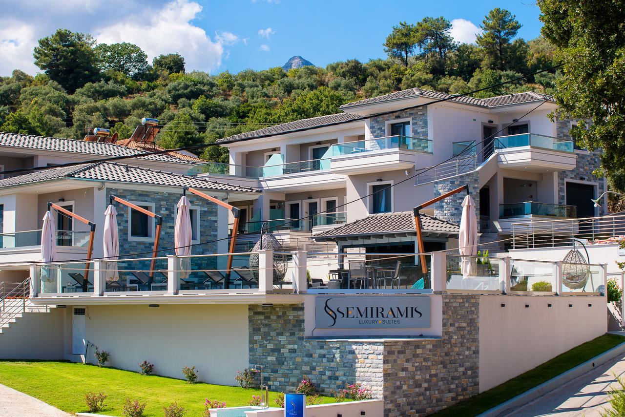 Semiramis Luxury Suites Chrysi Ammoudia Ngoại thất bức ảnh