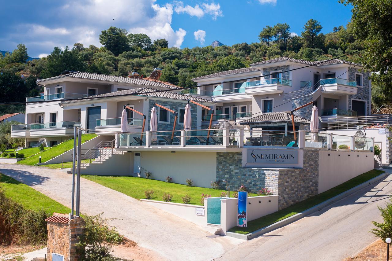 Semiramis Luxury Suites Chrysi Ammoudia Ngoại thất bức ảnh